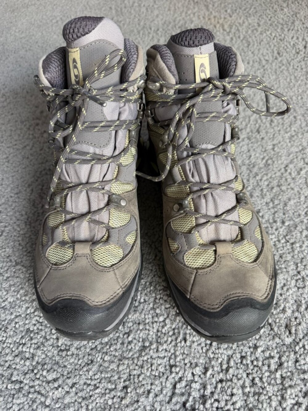 Salomon Comet 3D GTX Waterproof Hiking Boots - Women 9.5 / Men 8.5 Grey - Picture 6 of 16